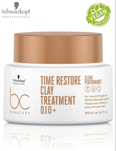 Schwarzkopf BC Time Restore Clay Treatment Q10+